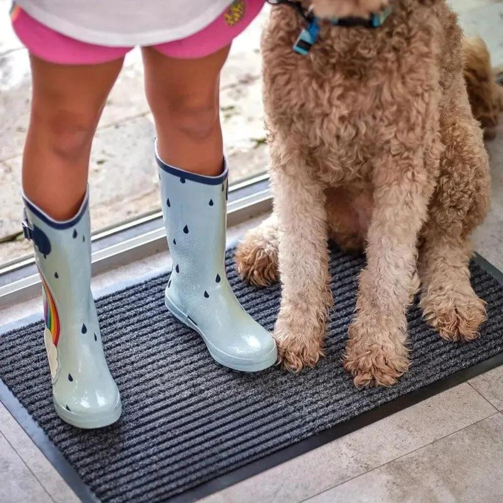 Durable Stripped Door Mat by Casa & Beyond