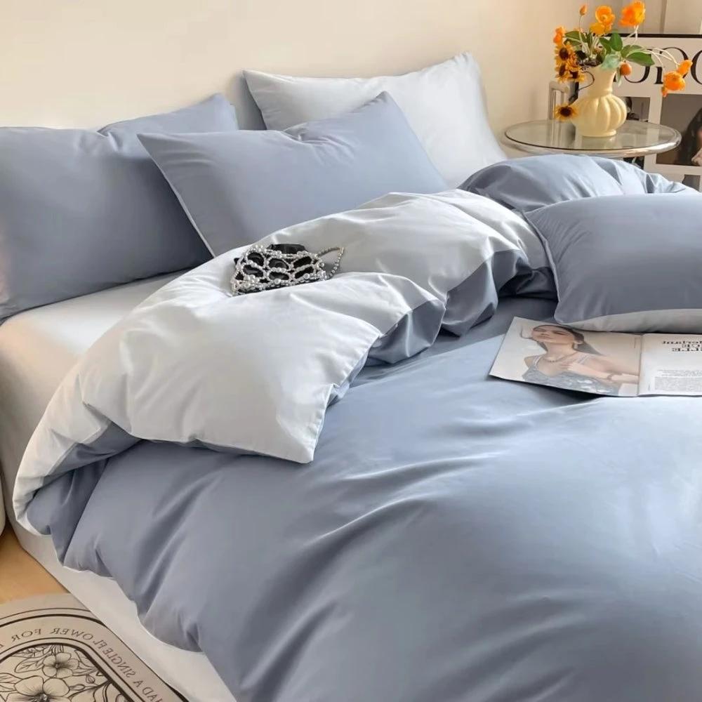 Lustova Cotton Duvet Cover | 3pcs Set by Casa & Beyond