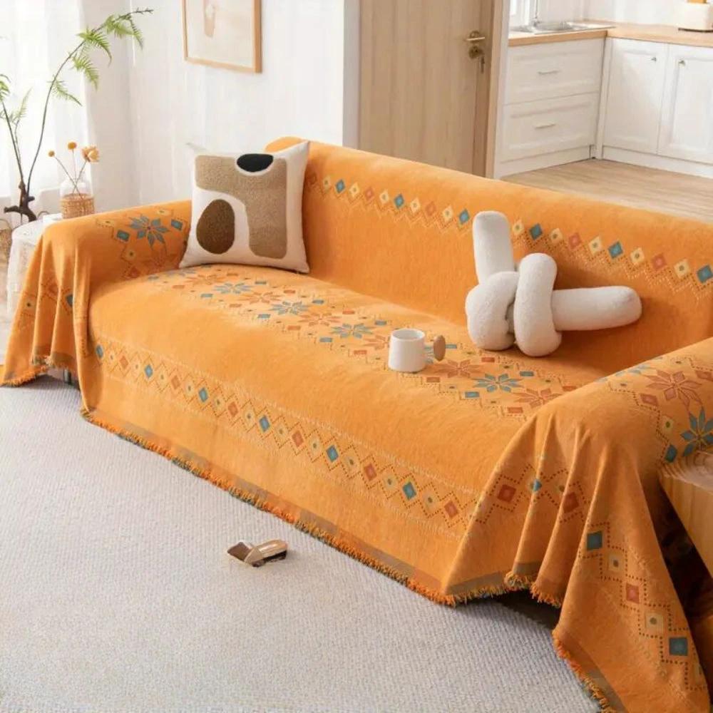 Stylish Boho Sofa Cover by Casa & Beyond