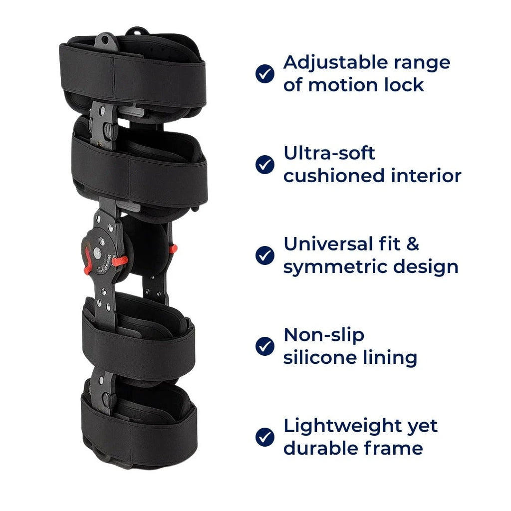 Adjustable Leg Stabiliser – Cushioned Soft Fabric – Pain Relief Recovery And Everyday Movement Bowlift by Bowlift