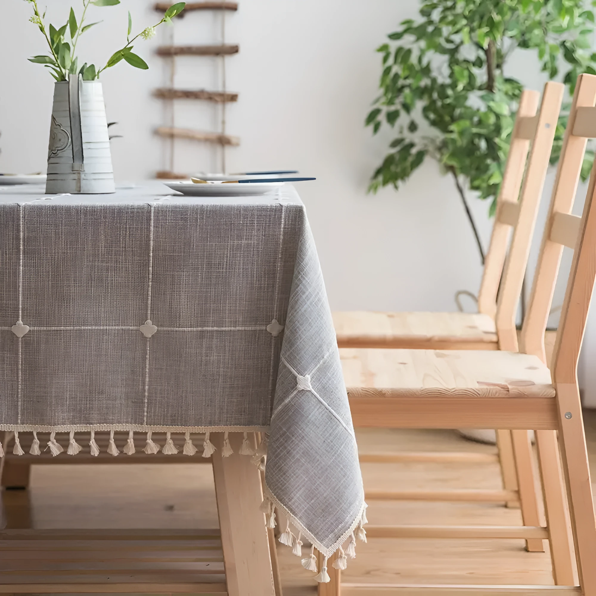 Pastoral Plaid Tablecloth by Casa & Beyond