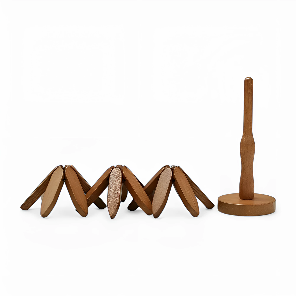 Foldable Wooden Trivets | 3 Pcs Set by Casa & Beyond