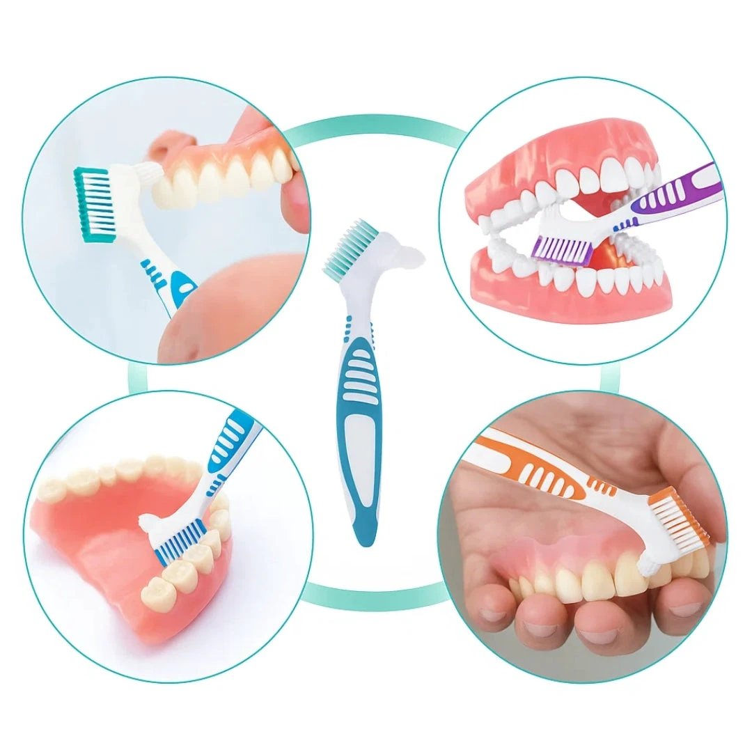 Soft Bristle Dual-Head – Anti-Slip Handle – Scratch-Free Cleaning – Fresh Breath for Seniors Bowlift by Bowlift