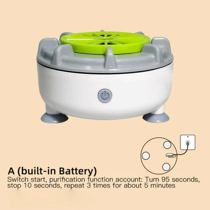 High-efficiency portable fruit and vegetable washing machine by BowLift