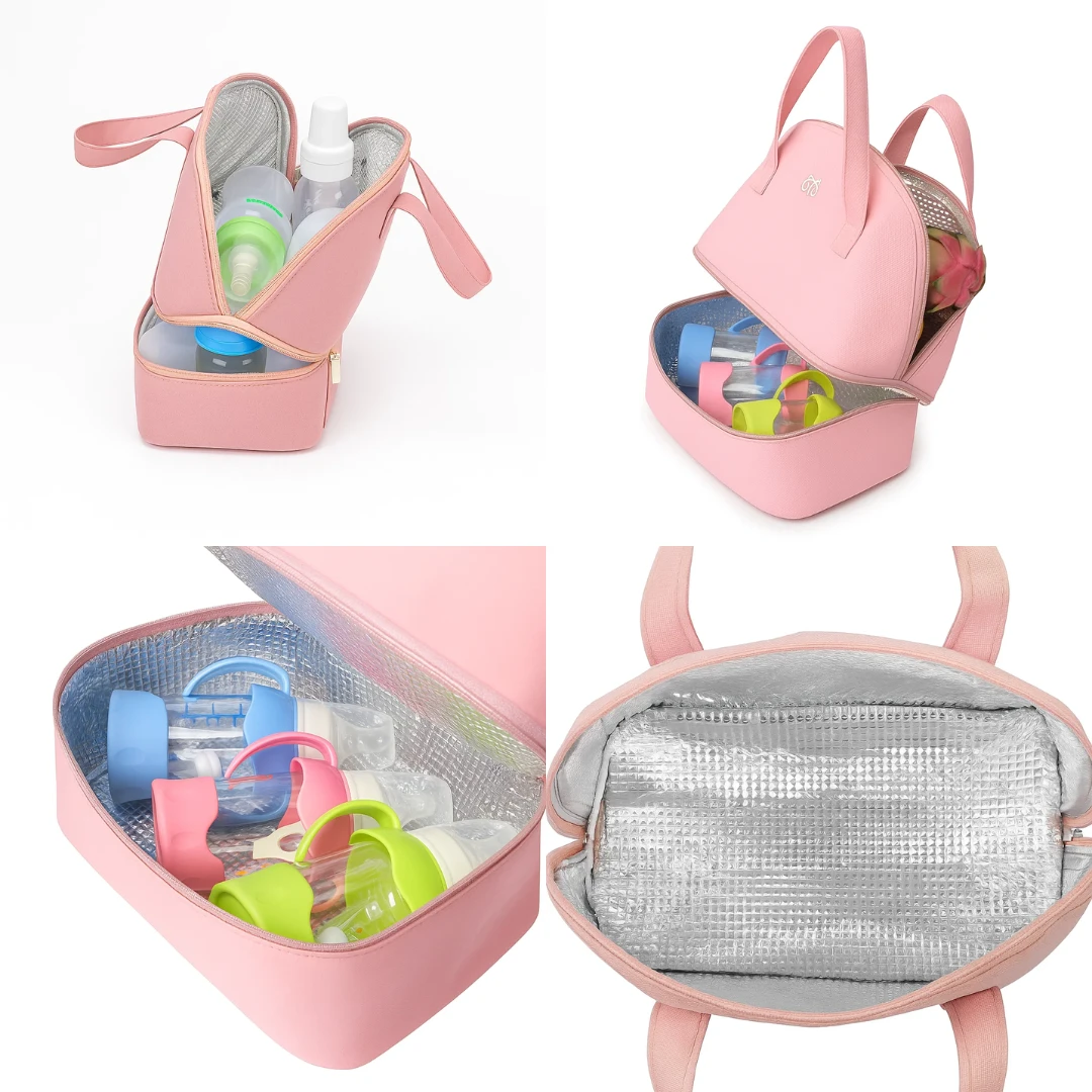 8h Cooling – Leakproof & Portable – Keeps Milk Fresh Safe & Hygienic for Working Mums Bowlift by Bowlift