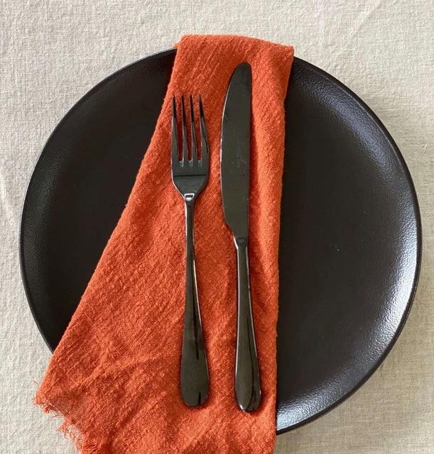 10Pcs Cotton Cheesecloth Gauze Table Napkin Washable Table Napkin by Bowlift
