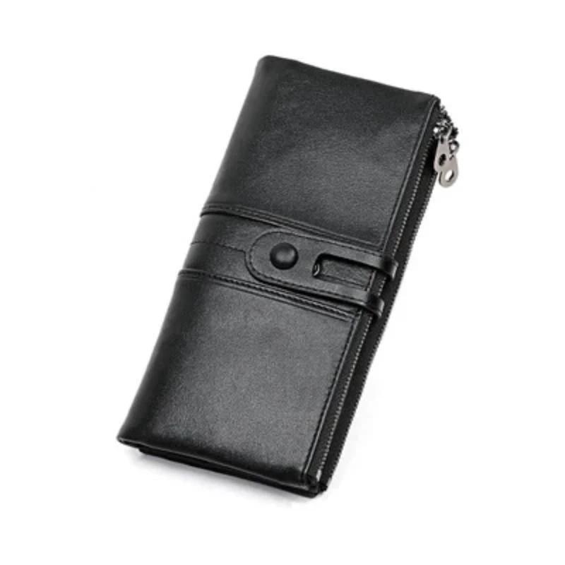 Long wallet made of genuine leather by Bowlift