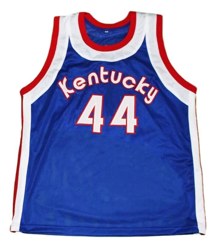 Dan Issel Jersey #44 Kentucky Colonels New Basketball Blue by My store basketball