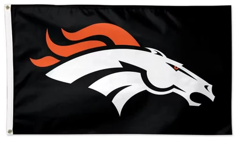 custom Denver Broncos Flag-3x5FT NFL Bronco Flag Banner-100% polyester-super bowl by flagsshop