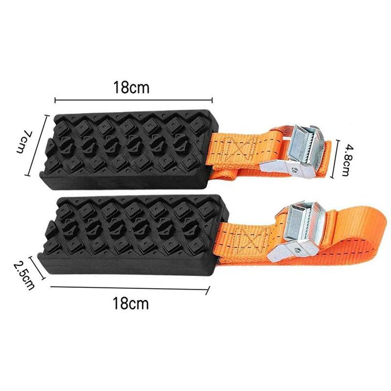 Emergency straps for tires (2 pieces) by Bowlift