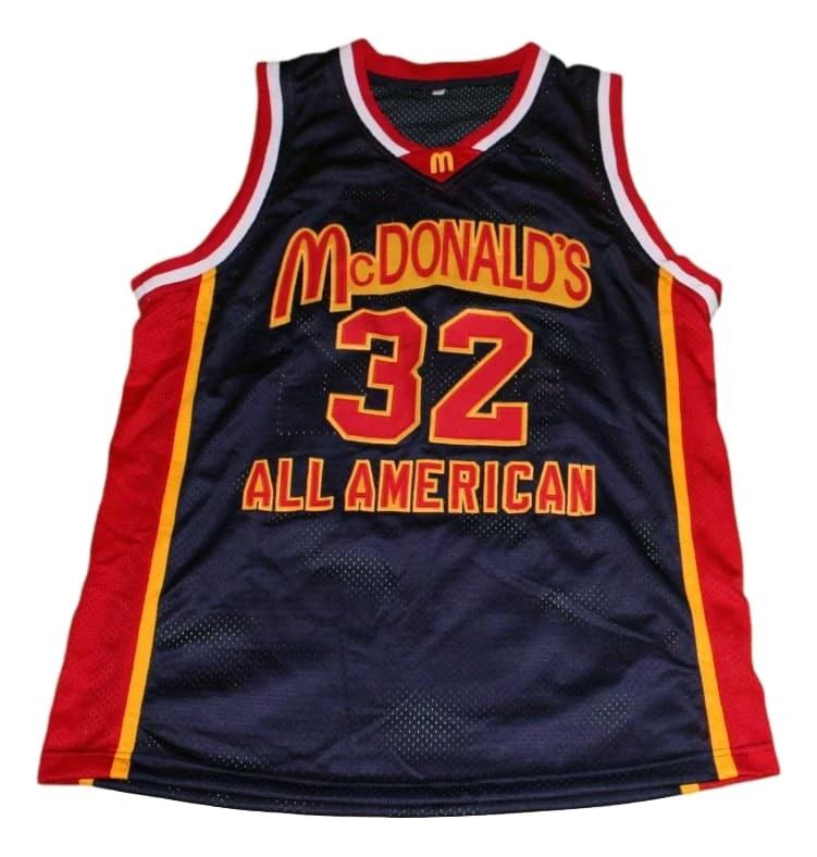 Lebron James Jersey #32 McDonalds All American Basketball Black by My store basketball