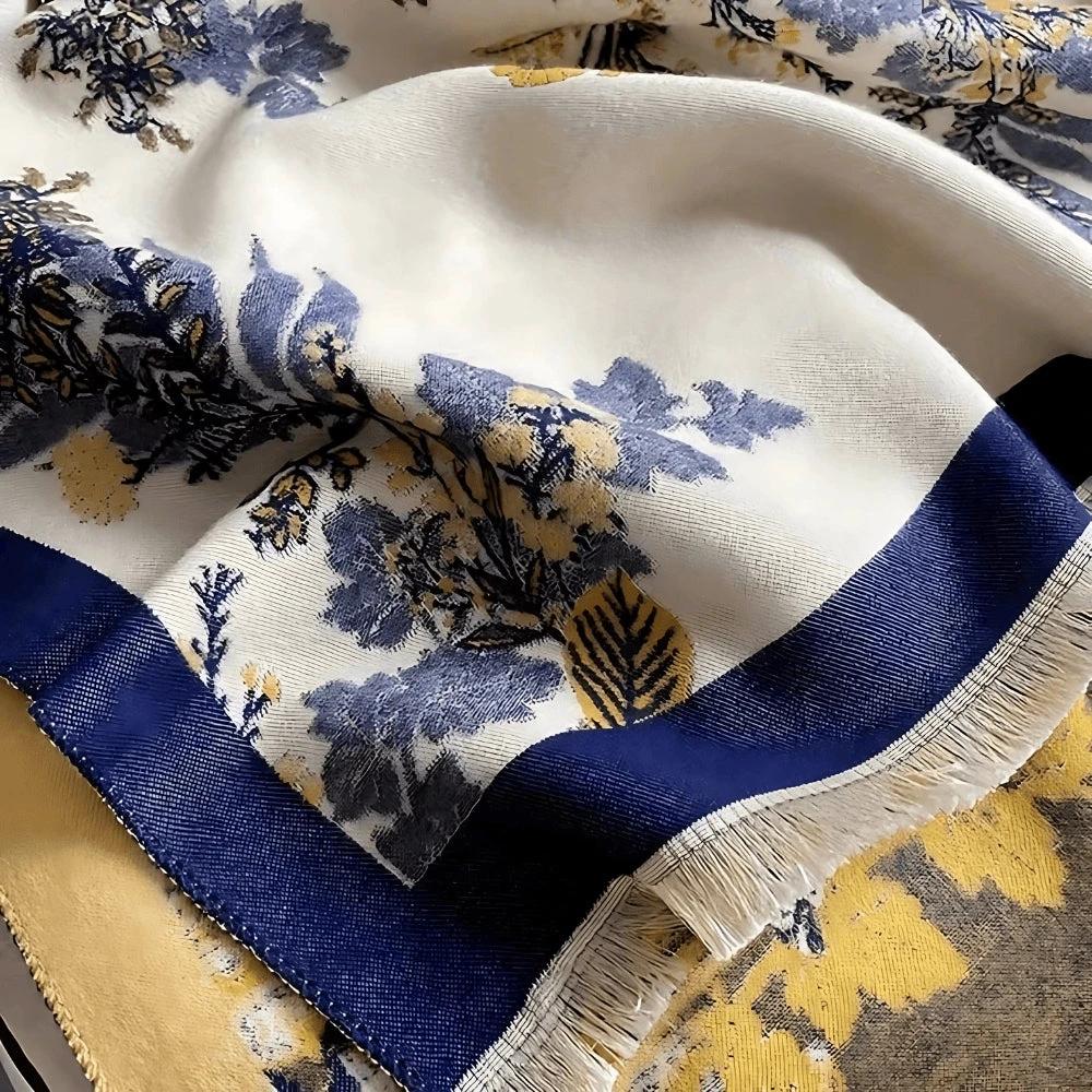 Nuvé Floral Soft Double Sided Scarf by Casa & Beyond
