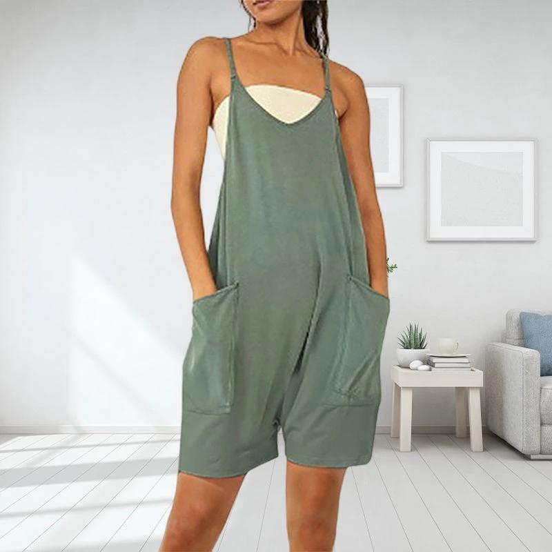Sleeveless dress with pockets by Bowlift