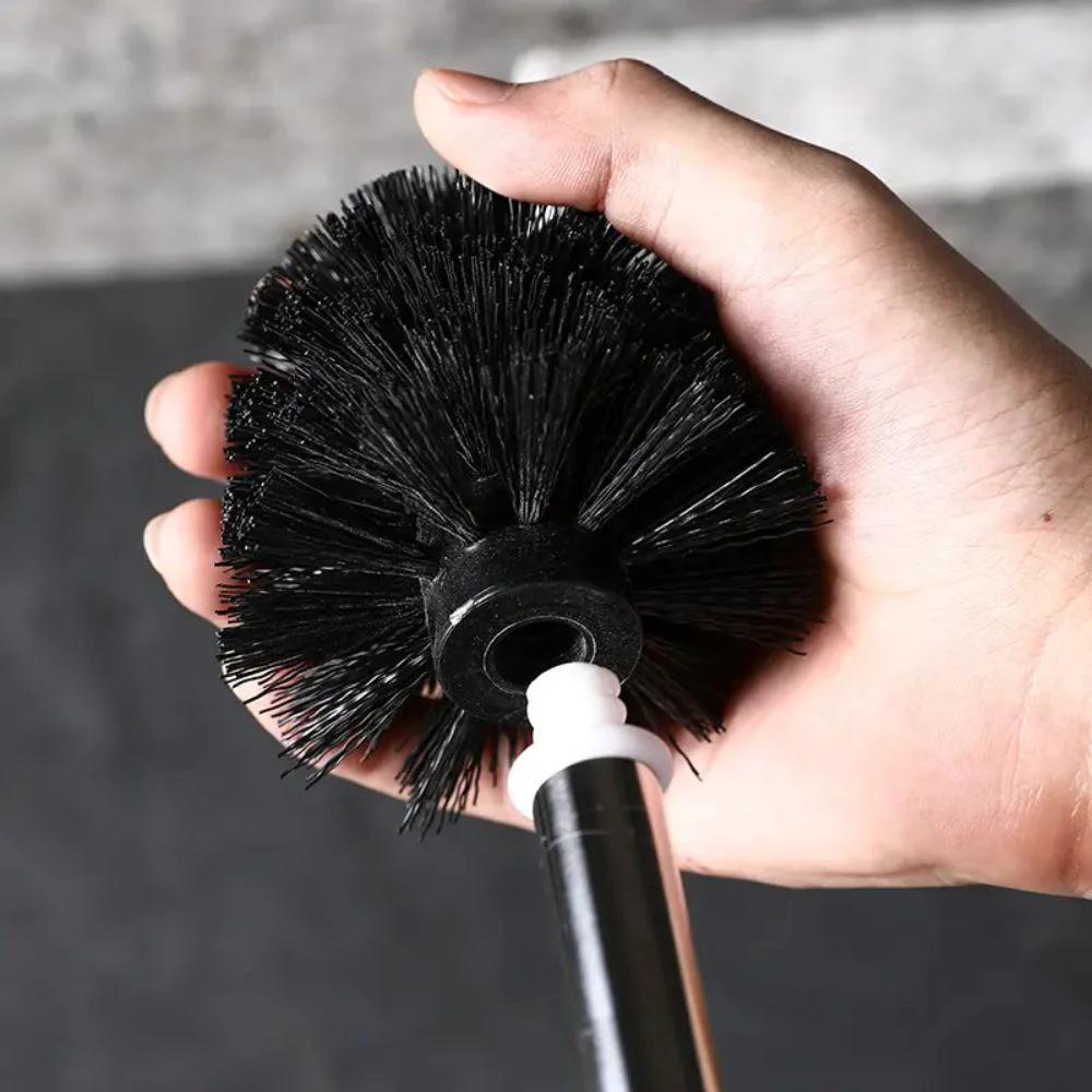 Retro Stone Ceramic Toilet Brush by Casa & Beyond