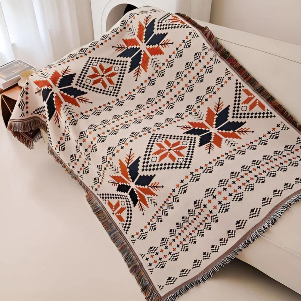 Moroccan Boho Pattern Picnic Mat by Casa & Beyond