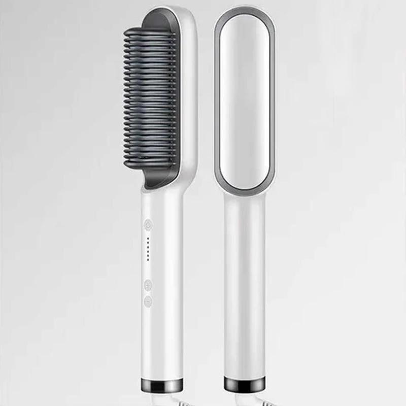 Straightening brush for hair by Bowlift