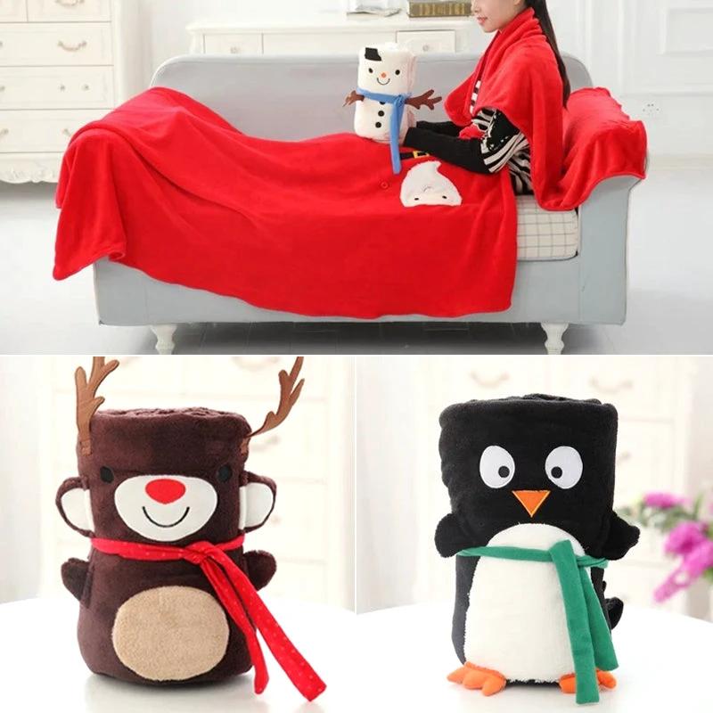 Ciaovie Flannel Blanket Christmas by Bowlift