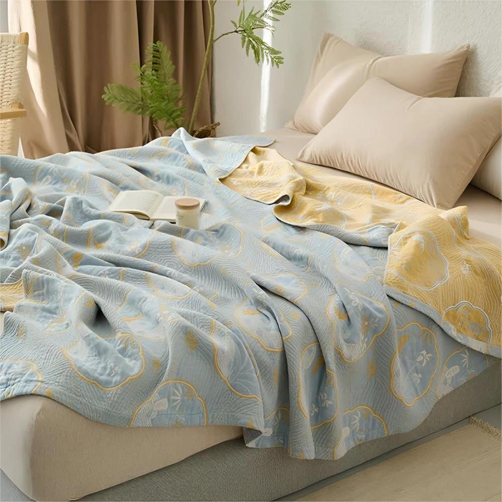 Reversible Coastal Dreams Blanket by Casa & Beyond