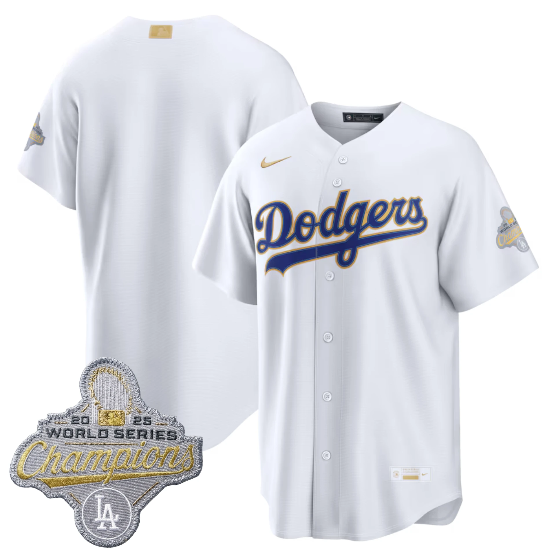 LAD 2026 Gold Collection Stadium Jersey - All Stitched by Los Angeles Dodgers