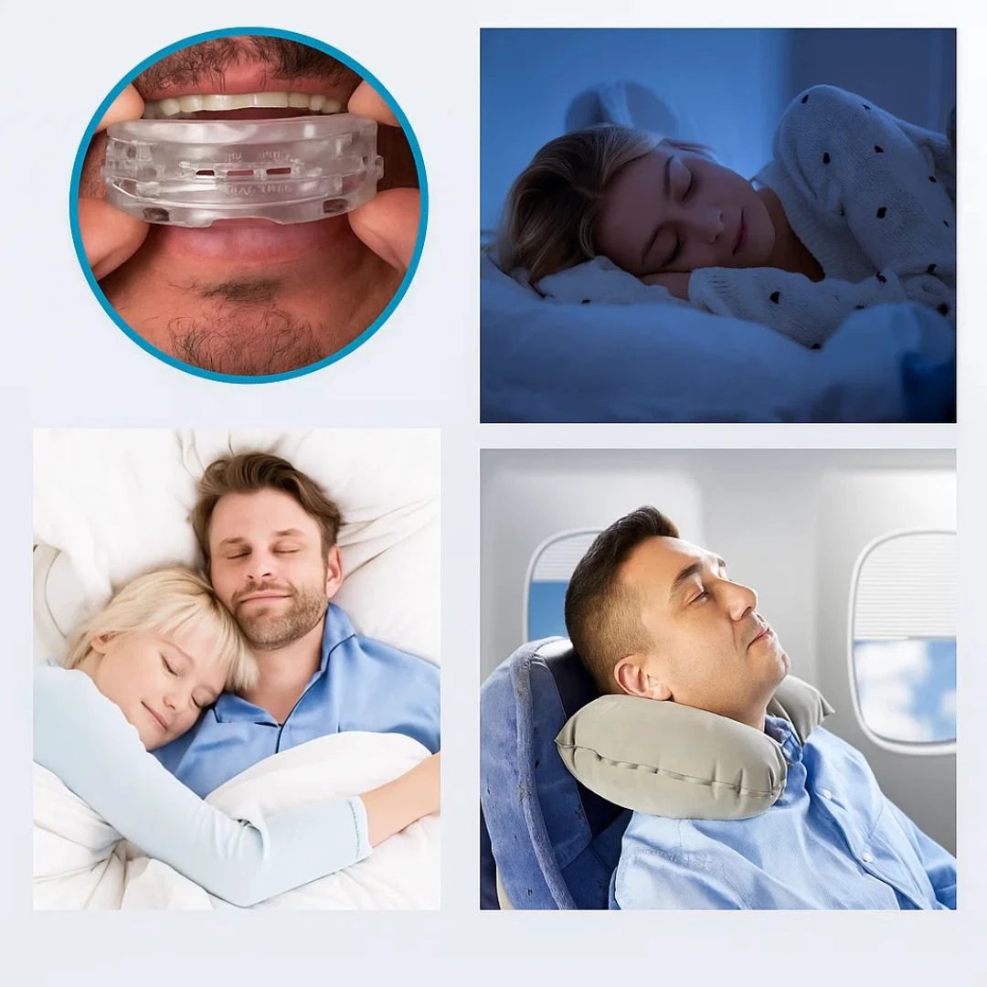 SilentEase | Anti-Snoring Mouth Device – Medical-Grade Silicone – Enhances Airflow – Ideal for Snorers Seeking Better Sleep Bowlift by Bowlift