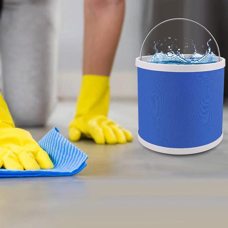 Foldable portable bucket for outdoor fishing by Bowlift