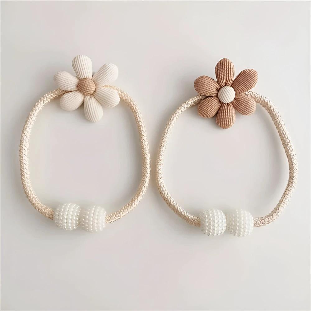 Whimsical Flower Curtain Tie Back by Casa & Beyond