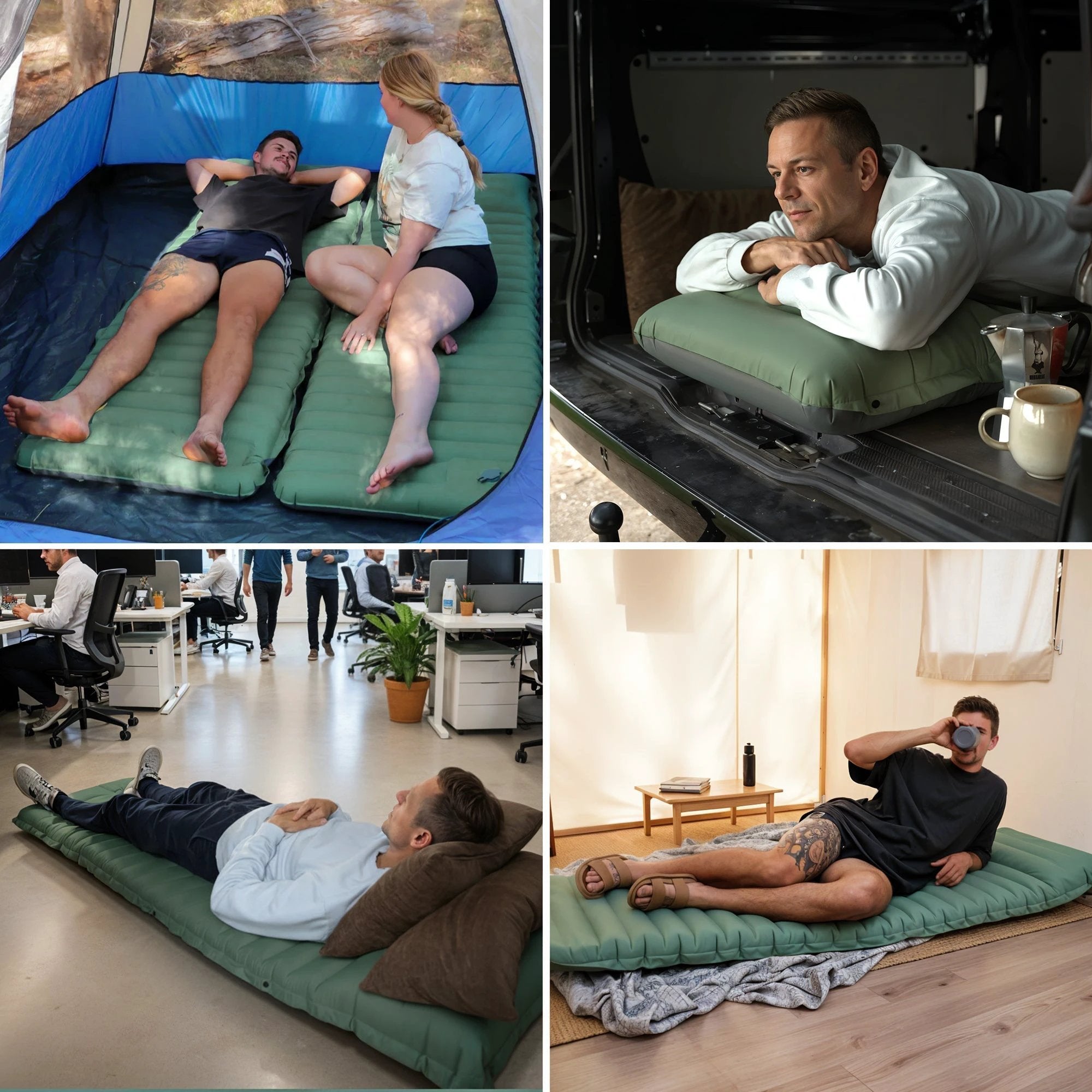Camping Inflatable & Portable Mattress Bowlift by Bowlift