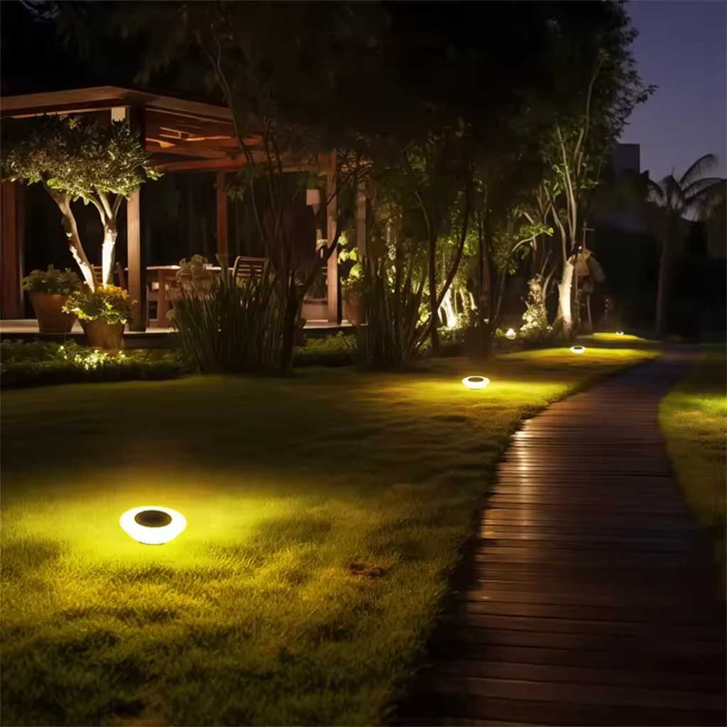 Rust-Proof Solar Outdoor Light for All Weathers Bowlift by Bowlift