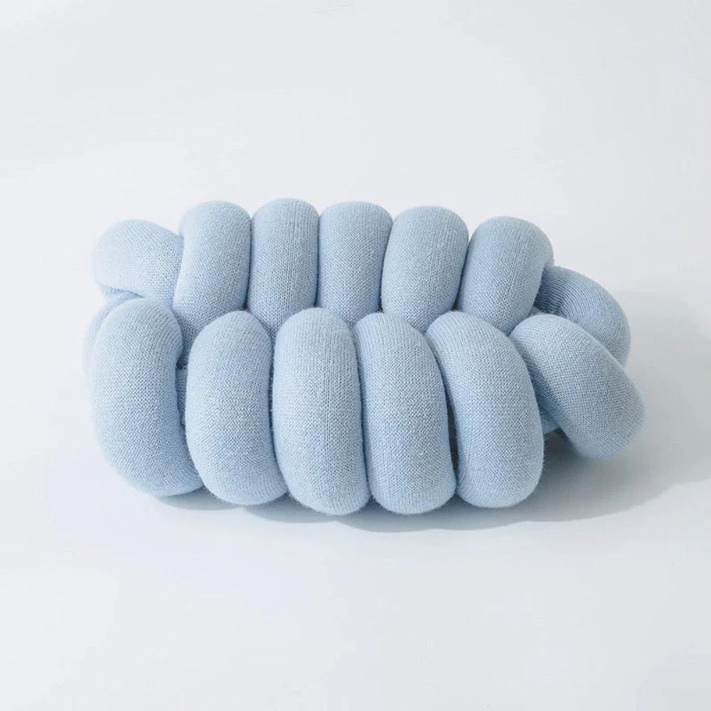 Splendid Ellipse Knotted Plush Cushion by Casa & Beyond