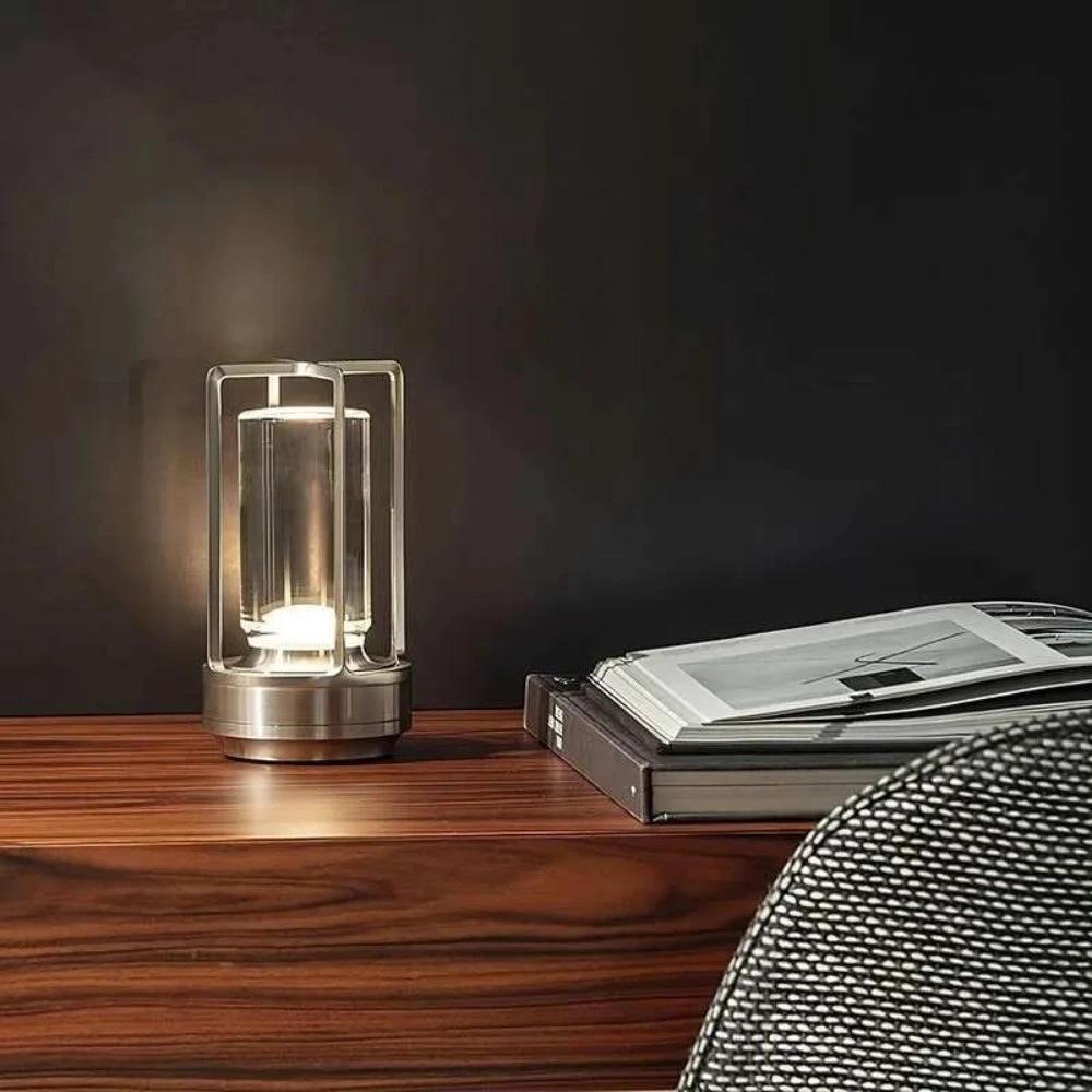 Casa Nordic Crystal Lantern by Casa & Beyond