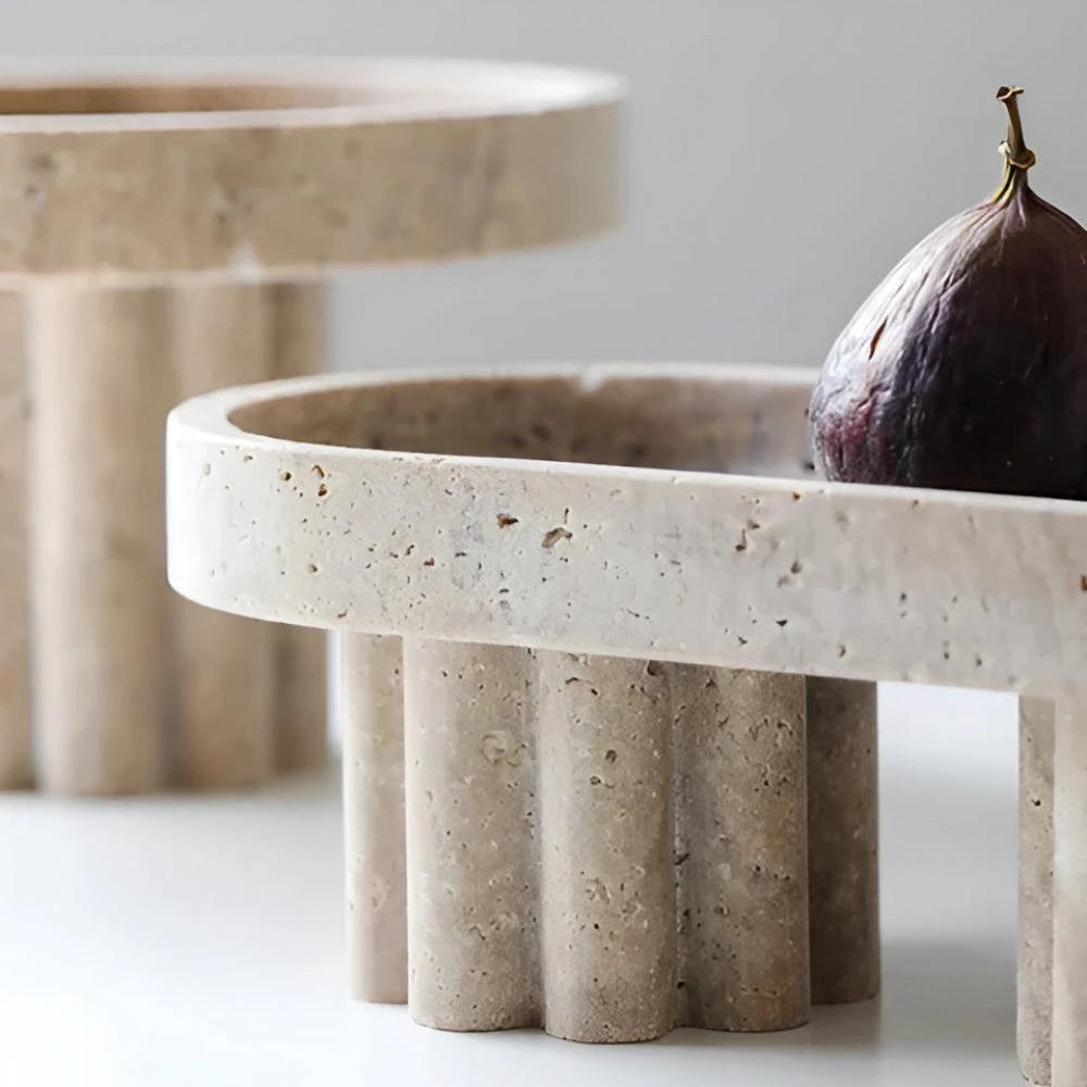 Pietra Natural Travertine Tray by Casa & Beyond