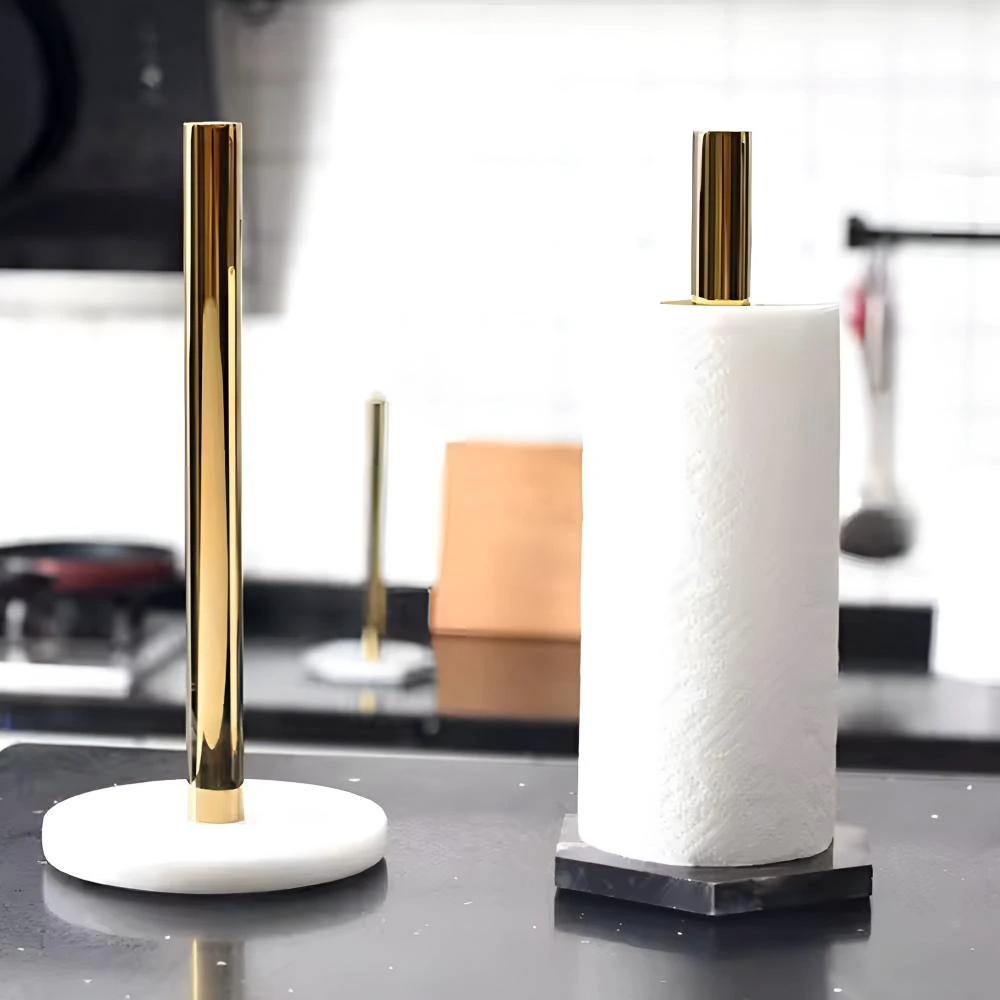 Marble Base Paper Towel Holder by Casa & Beyond