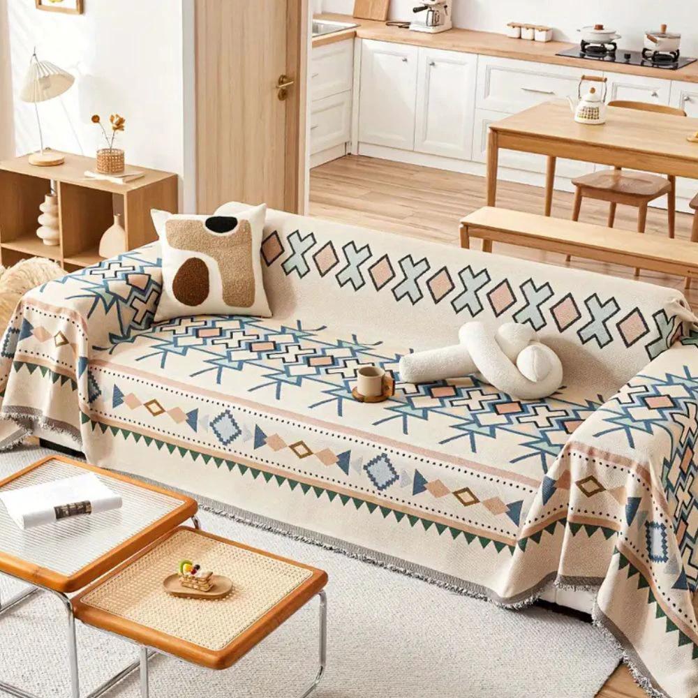 Tribal Weave Sofa Cover by Casa & Beyond