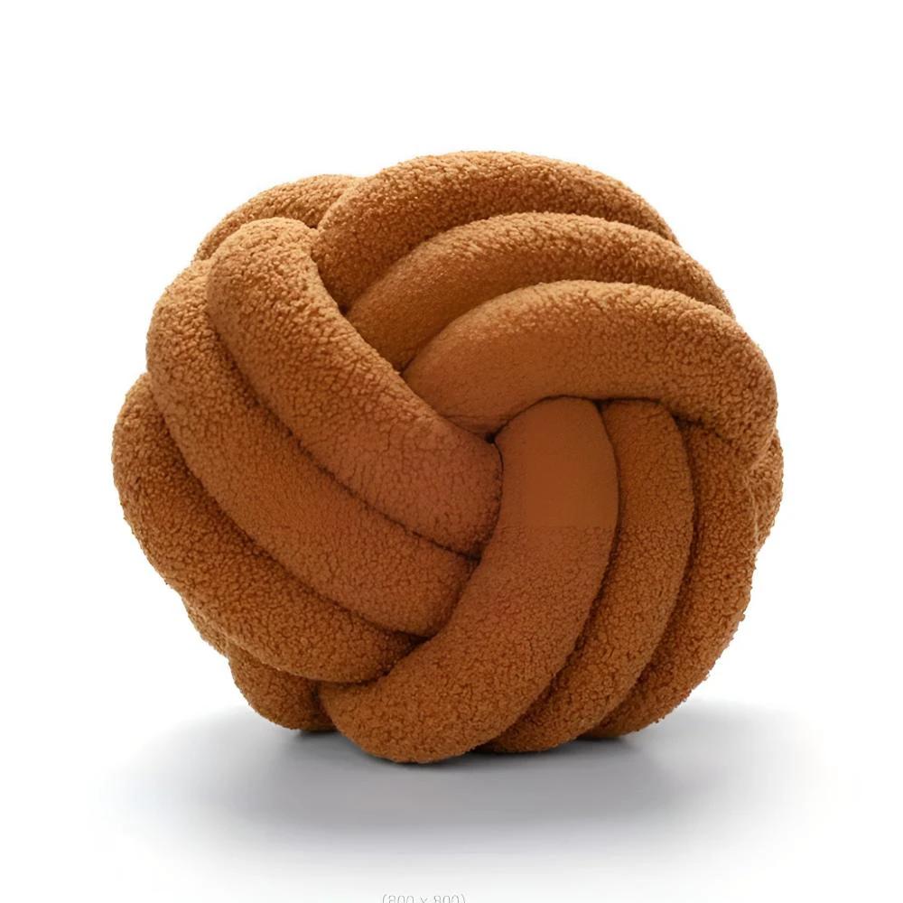 Knotted Boucle Cushion by Casa & Beyond