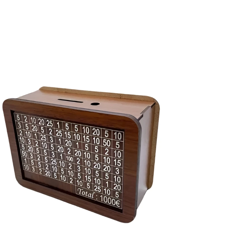 Decorative coin box with integrated LCD counter Bowlift by Bowlift