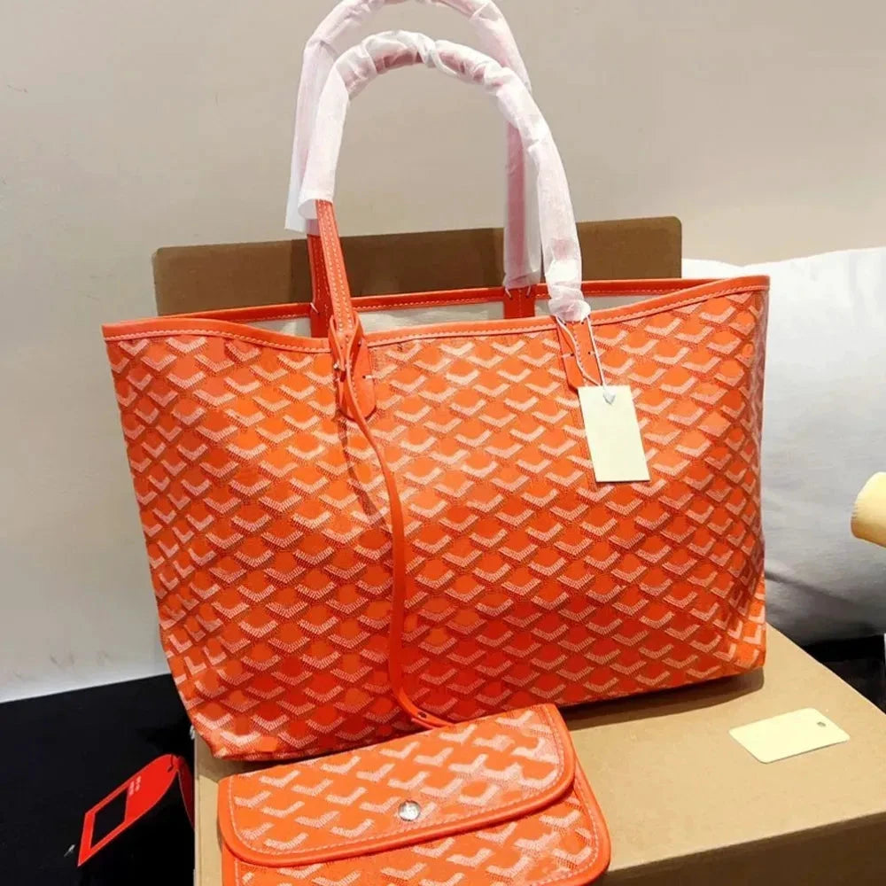 Women’s Luxury Shopping Bag Large Letter Tote Single Shoulder Handbag by jinxuan_shoe