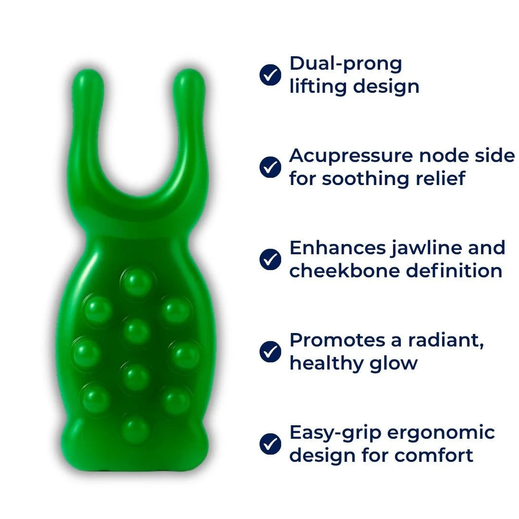 Jawline & Cheek Contour – Smooth Resin Design – De-Puffing Relief – Radiant Skin – At-Home Sculpting Bowlift by Bowlift