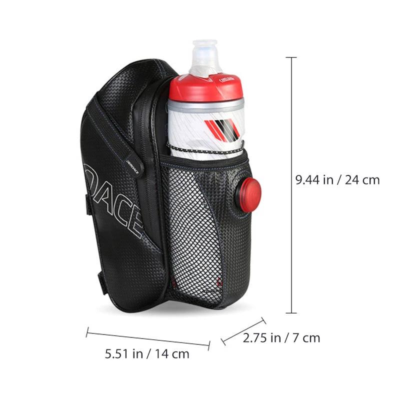 Waterproof bike bag under the saddle by Bowlift
