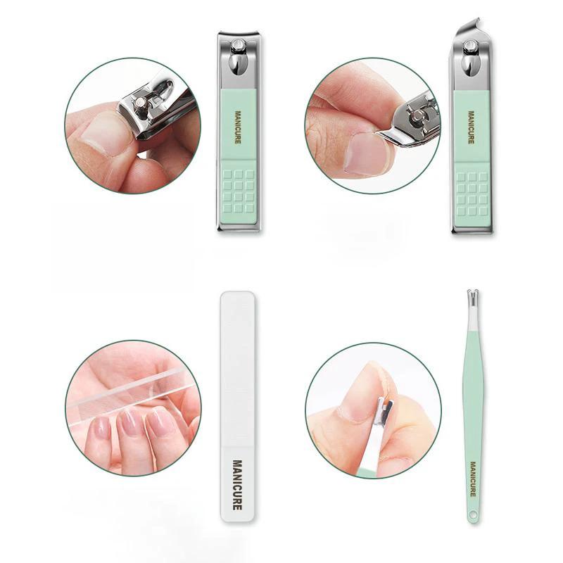 Portable Nail Clip Set (12/16 pieces) by Bowlift