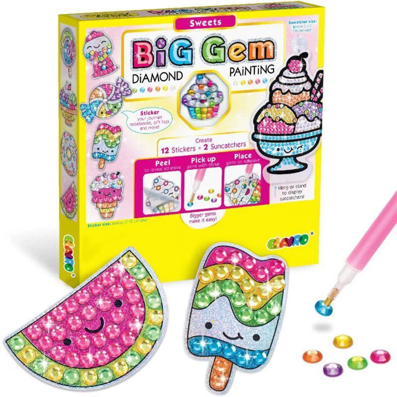 Crystal painting stickers for kids by Bowlift