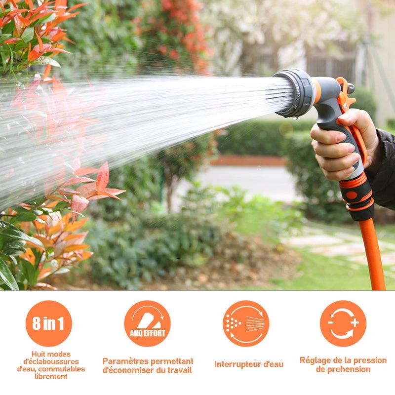 High pressure adjustable garden hose nozzle by Bowlift
