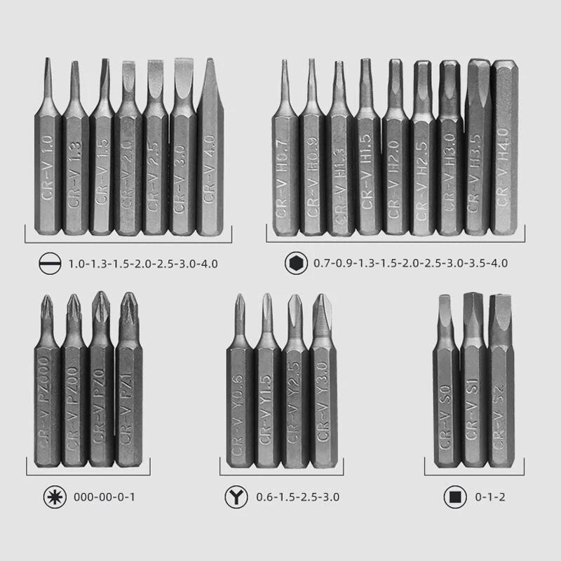 Precision screwdriver set 62 in 1 by Bowlift