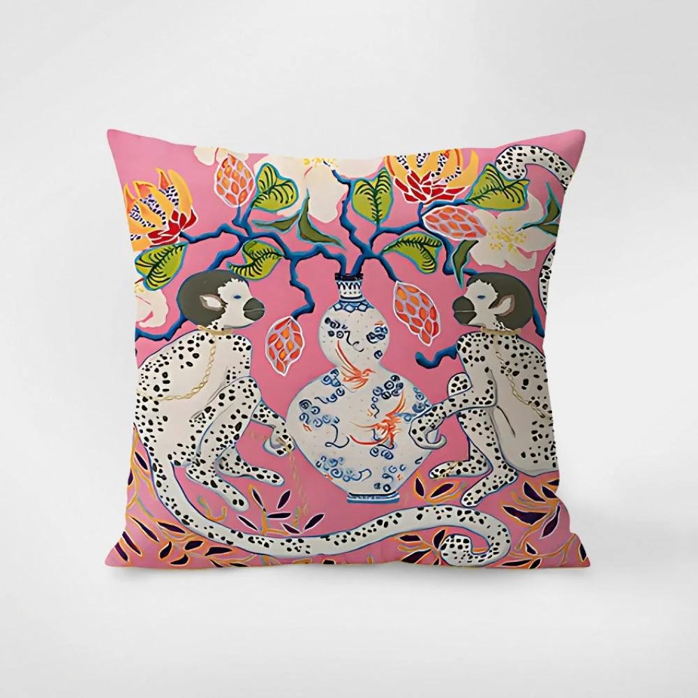 Zebra Tapestry Tassel Cushion Cover by Casa & Beyond