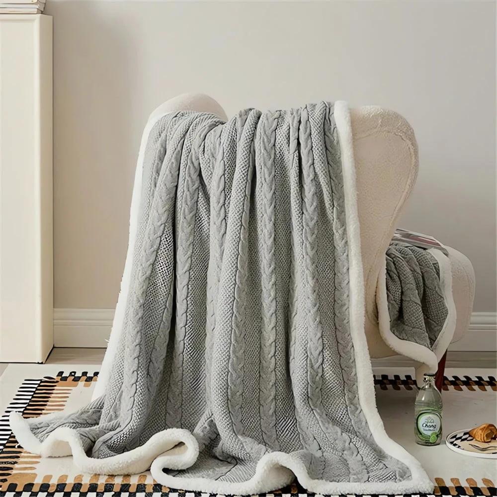 Mellow Sherpa Blanket by Casa & Beyond