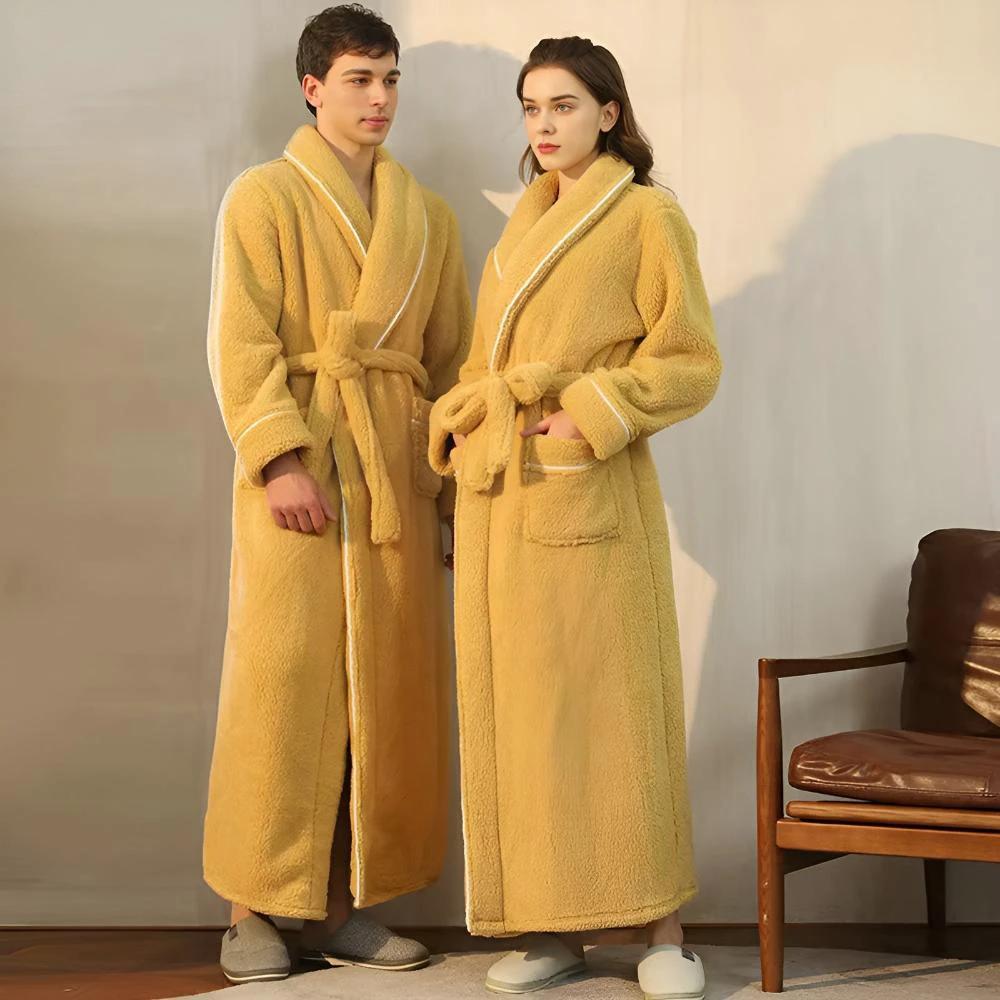 Sherpa Comfort Bathrobe by Casa & Beyond