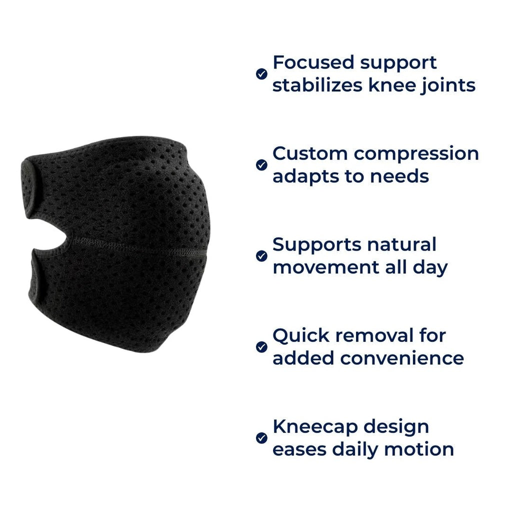 Joint Stabilisation – Breathable Knee Pad – Relieves Pain – Boosts Mobility – All-Day Comfort Bowlift by Bowlift