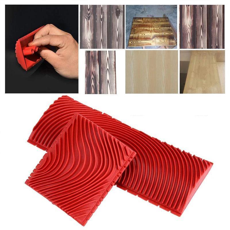 Wood grain rubber form tool by Bowlift