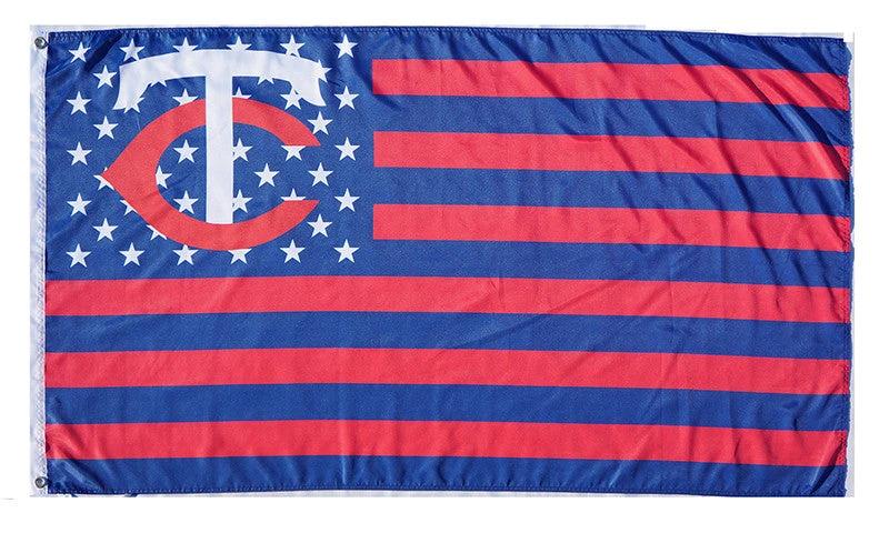 Minnesota Twins Flag-3x5FT Banner-100% polyester by flagsshop