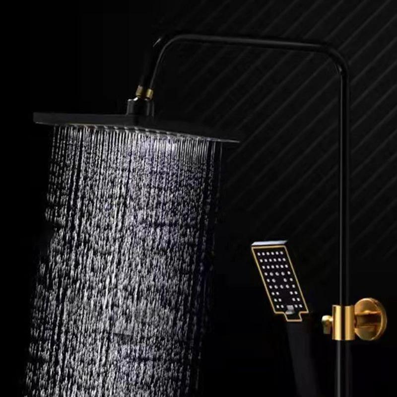 Modern adjustable water flow shower faucet shower arm shower system on the wall by BowLift