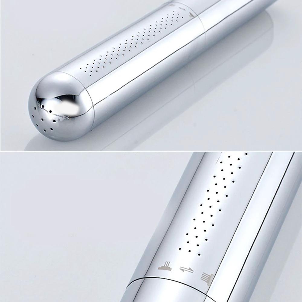 Simple Handheld Shower Head Square 304 Stainless Steel Shower Head by BowLift